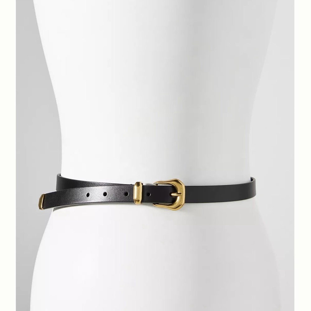 Anthropologie Leather Western Belt